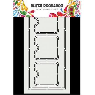 Dutch DooBaDoo Card Art - Slimline Label